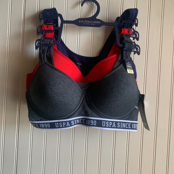 U.S. Polo Assn. Other - Pack of 3 Sports Bras